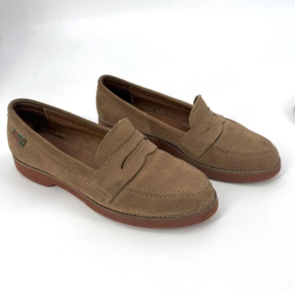 G.H. Bass Brown Suede Loafers